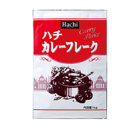 ハチ カレーフレーク 中辛 1kg