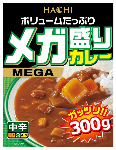 メガ盛りカレー中辛