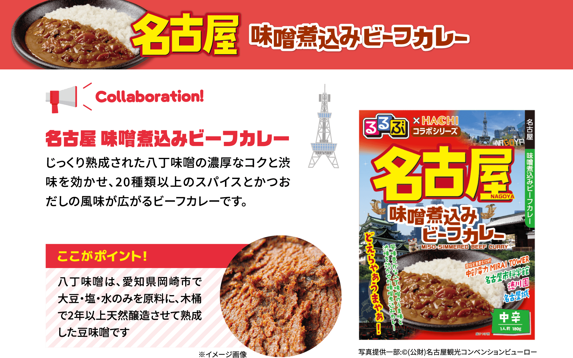 名古屋 味噌煮込みビーフカレー