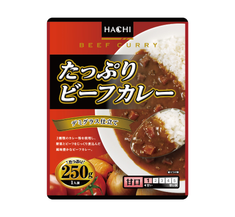 たっぷりビーフカレー 中辛