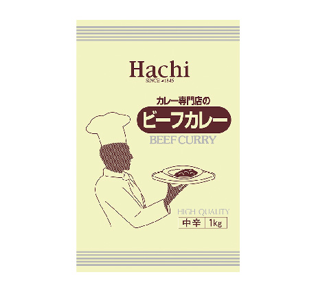 カレー専門店のビーフカレー 中辛 1kg