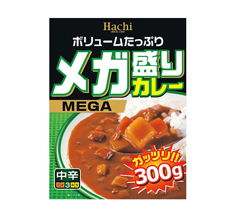 メガ盛りカレー チーズ 中辛