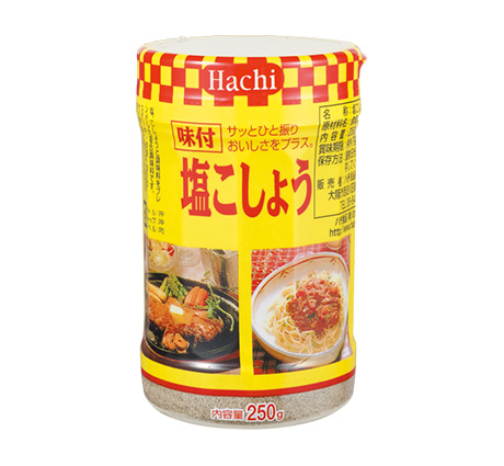 あらびき味付塩こしょう 200g | ハチ食品（Hachi）のレトルトカレー 