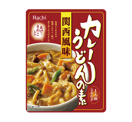 関西風味 カレーうどんの素 | ハチ食品（Hachi）のレトルトカレー ...