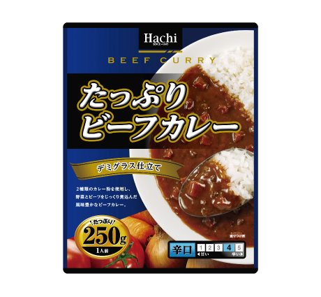 ごろっと牛バラ肉のたっぷりビーフカレー