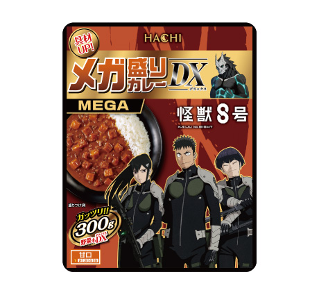 メガ盛りカレー DX 甘口（限定パッケージ）