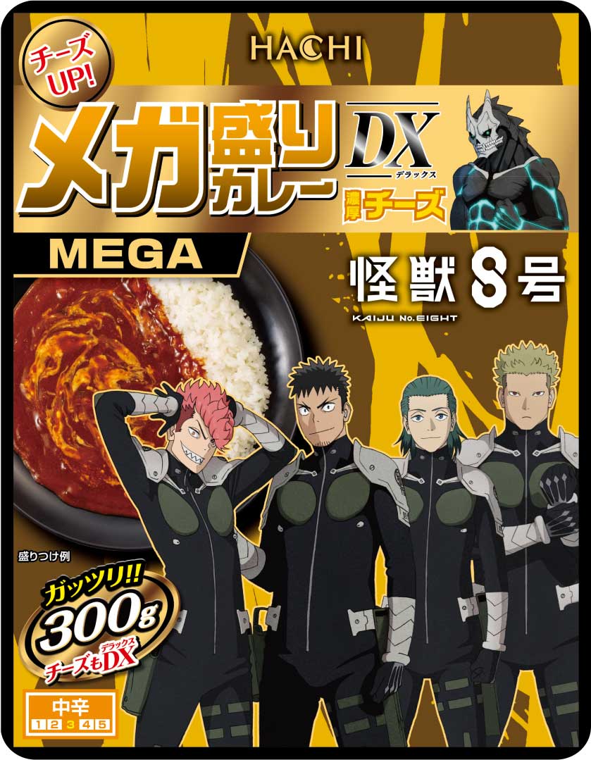 メガ盛りカレー DX(デラックス)』に新商品を追加（濃厚チーズ