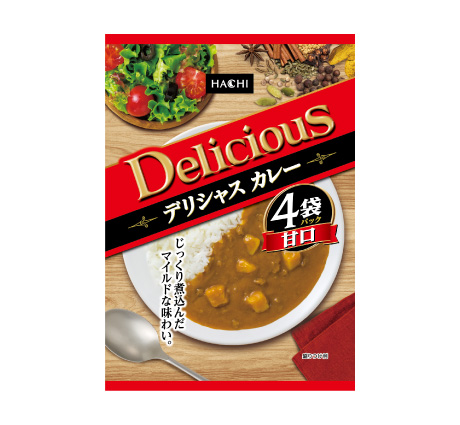 デリシャスカレー 甘口 4P